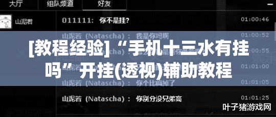[教程经验]“手机十三水有挂吗”开挂(透视)辅助教程
