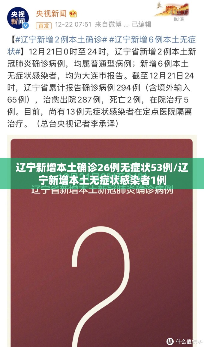 辽宁新增本土确诊26例无症状53例/辽宁新增本土无症状感染者1例 辽宁新增本土确诊26例无症状53例/辽宁新增本土无症状感染者1例