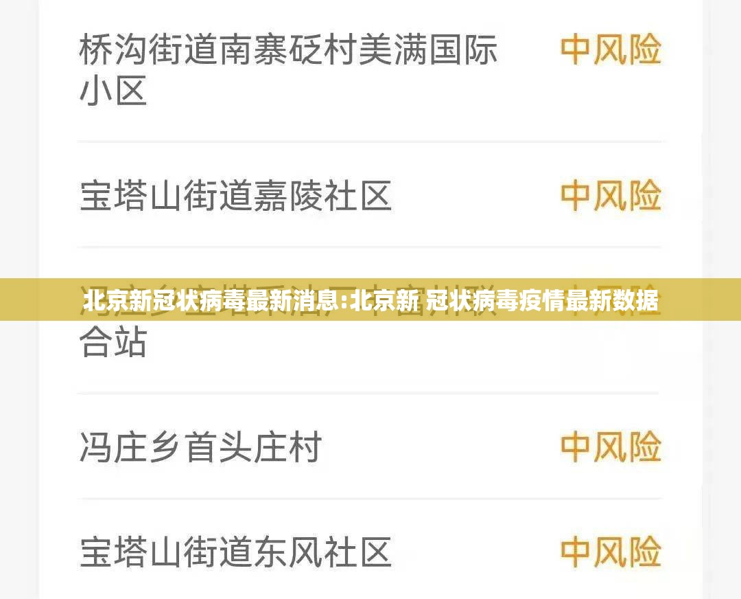 北京新冠状病毒最新消息:北京新 冠状病毒疫情最新数据 北京新冠状病毒最新消息:北京新 冠状病毒疫情最新数据