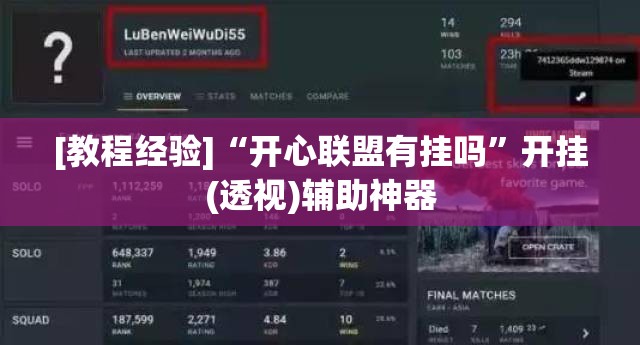 [教程经验]“开心联盟有挂吗”开挂(透视)辅助神器
