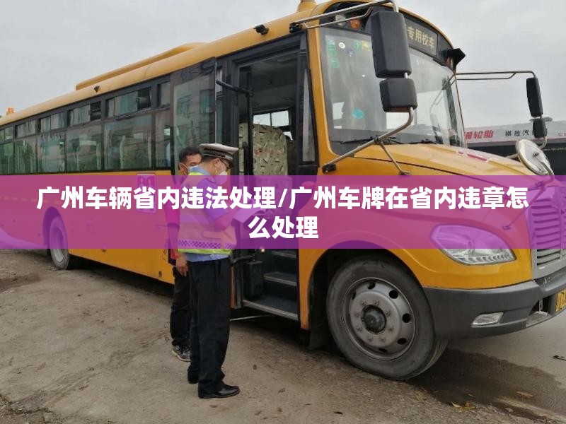 广州车辆省内违法处理/广州车牌在省内违章怎么处理 广州车辆省内违法处理/广州车牌在省内违章怎么处理