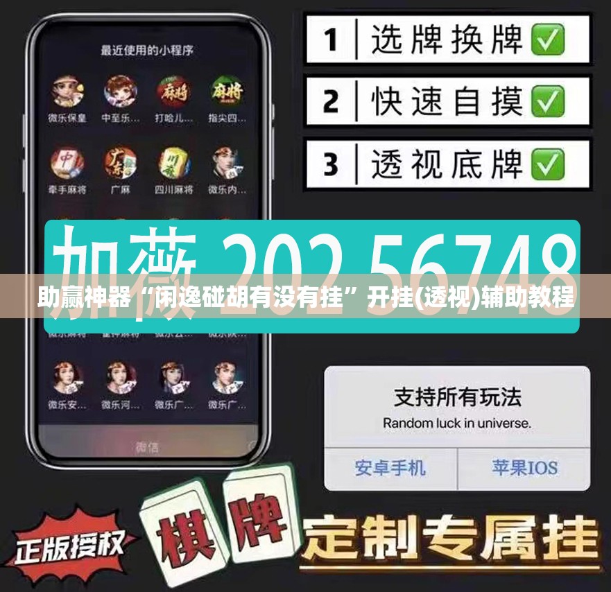 助赢神器“闲逸碰胡有没有挂	”开挂(透视)辅助教程