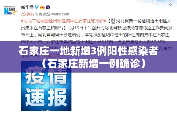 石家庄一地新增3例阳性感染者(石家庄新增一例确诊) 石家庄一地新增3例阳性感染者(石家庄新增一例确诊)