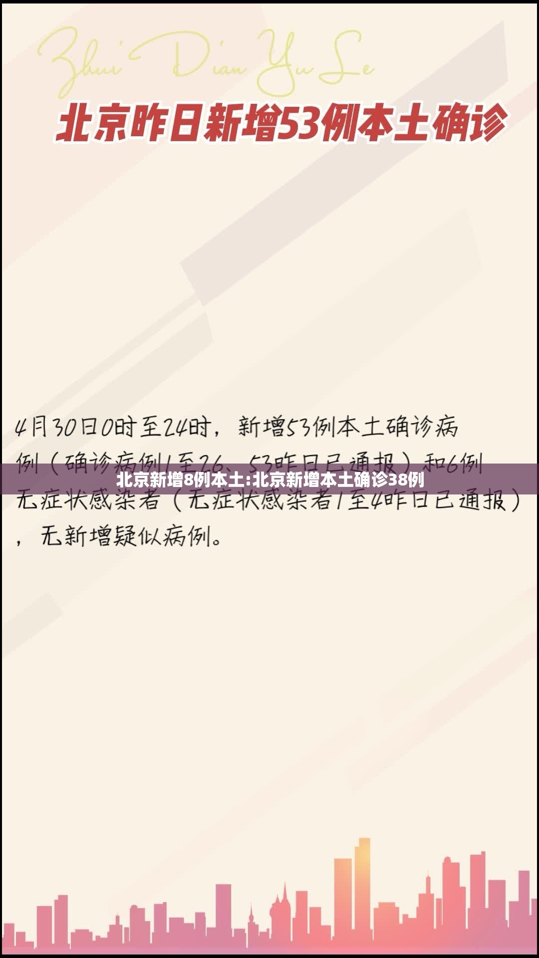北京新增8例本土:北京新增本土确诊38例