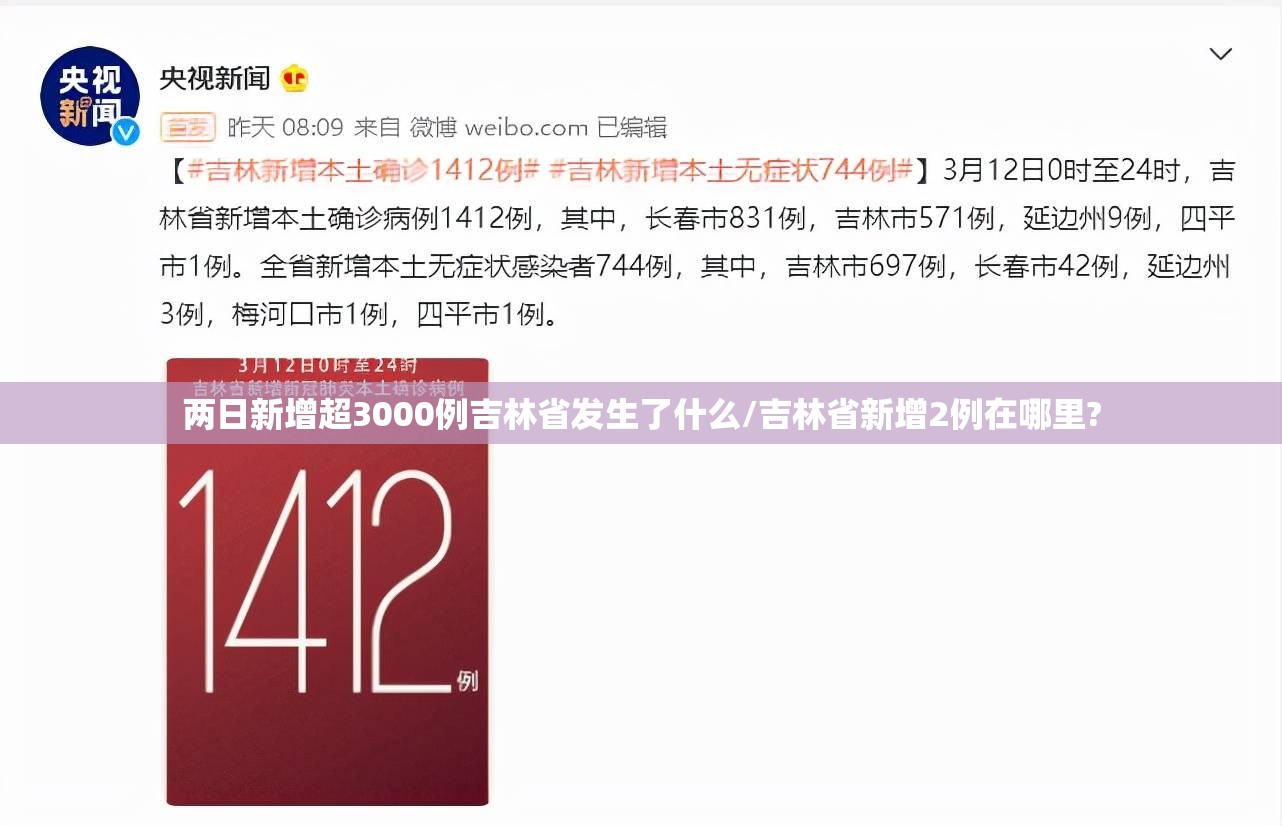 两日新增超3000例吉林省发生了什么/吉林省新增2例在哪里? 两日新增超3000例吉林省发生了什么/吉林省新增2例在哪里?