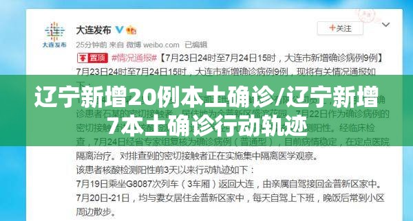 辽宁新增20例本土确诊/辽宁新增7本土确诊行动轨迹 辽宁新增20例本土确诊/辽宁新增7本土确诊行动轨迹