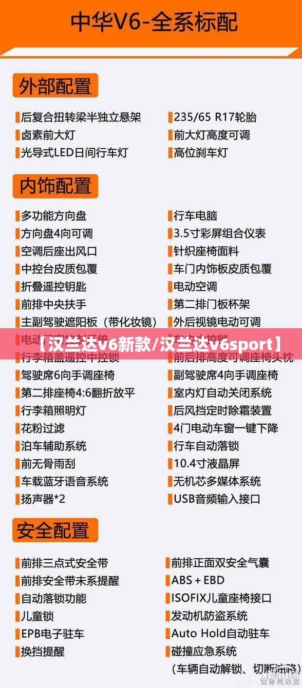 【汉兰达v6新款/汉兰达v6sport】 【汉兰达v6新款/汉兰达v6sport】