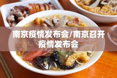 南京疫情发布会/南京召开疫情发布会