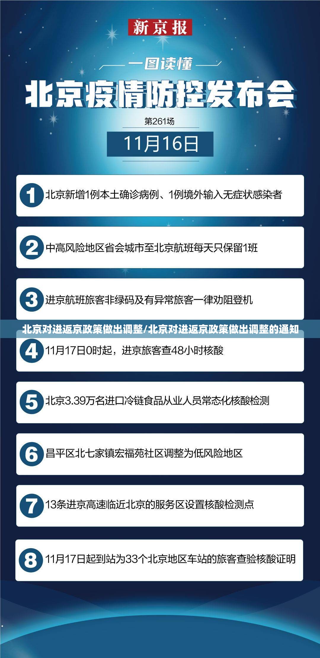 北京对进返京政策做出调整/北京对进返京政策做出调整的通知