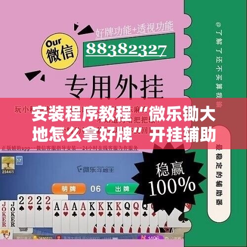 安装程序教程“微乐锄大地怎么拿好牌”开挂辅助脚本+详细开挂安装教程