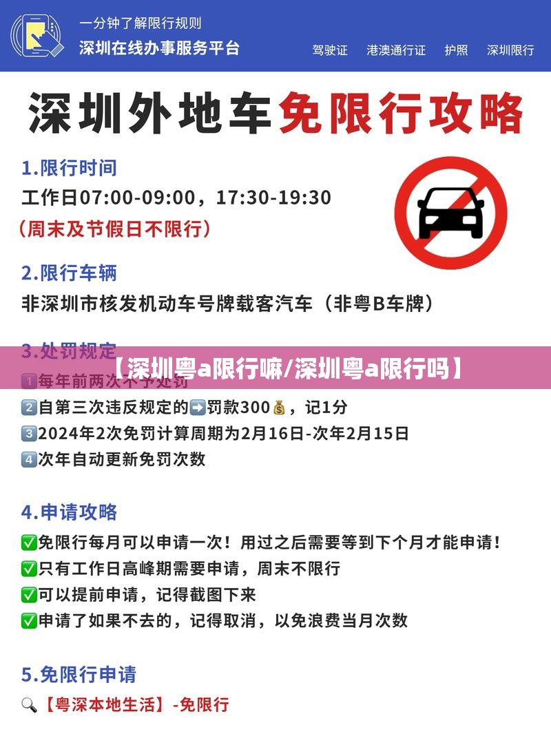 【深圳粤a限行嘛/深圳粤a限行吗】