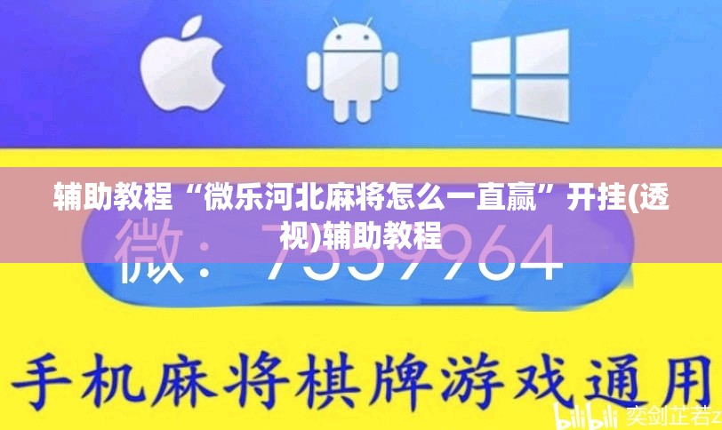 辅助教程“微乐河北麻将怎么一直赢”开挂(透视)辅助教程