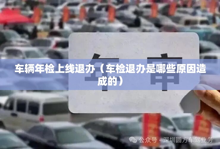 车辆年检上线退办(车检退办是哪些原因造成的) 车辆年检上线退办(车检退办是哪些原因造成的)