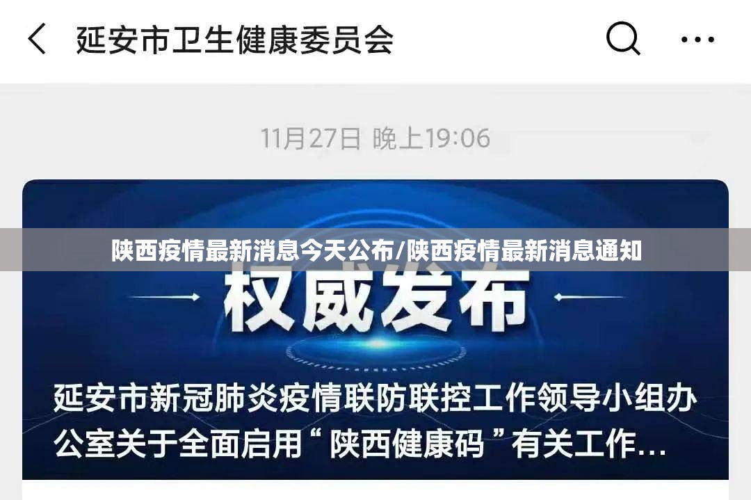 陕西疫情最新消息今天公布/陕西疫情最新消息通知 陕西疫情最新消息今天公布/陕西疫情最新消息通知