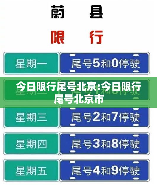 今日限行尾号北京:今日限行尾号北京市 今日限行尾号北京:今日限行尾号北京市
