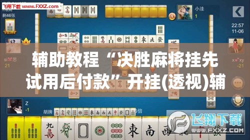 辅助教程“决胜麻将挂先试用后付款”开挂(透视)辅助神器