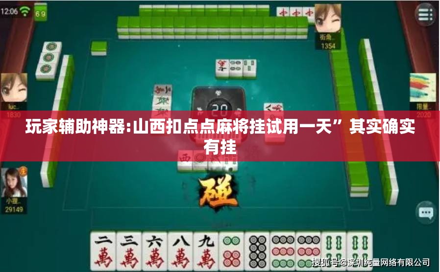 玩家辅助神器:山西扣点点麻将挂试用一天”其实确实有挂
