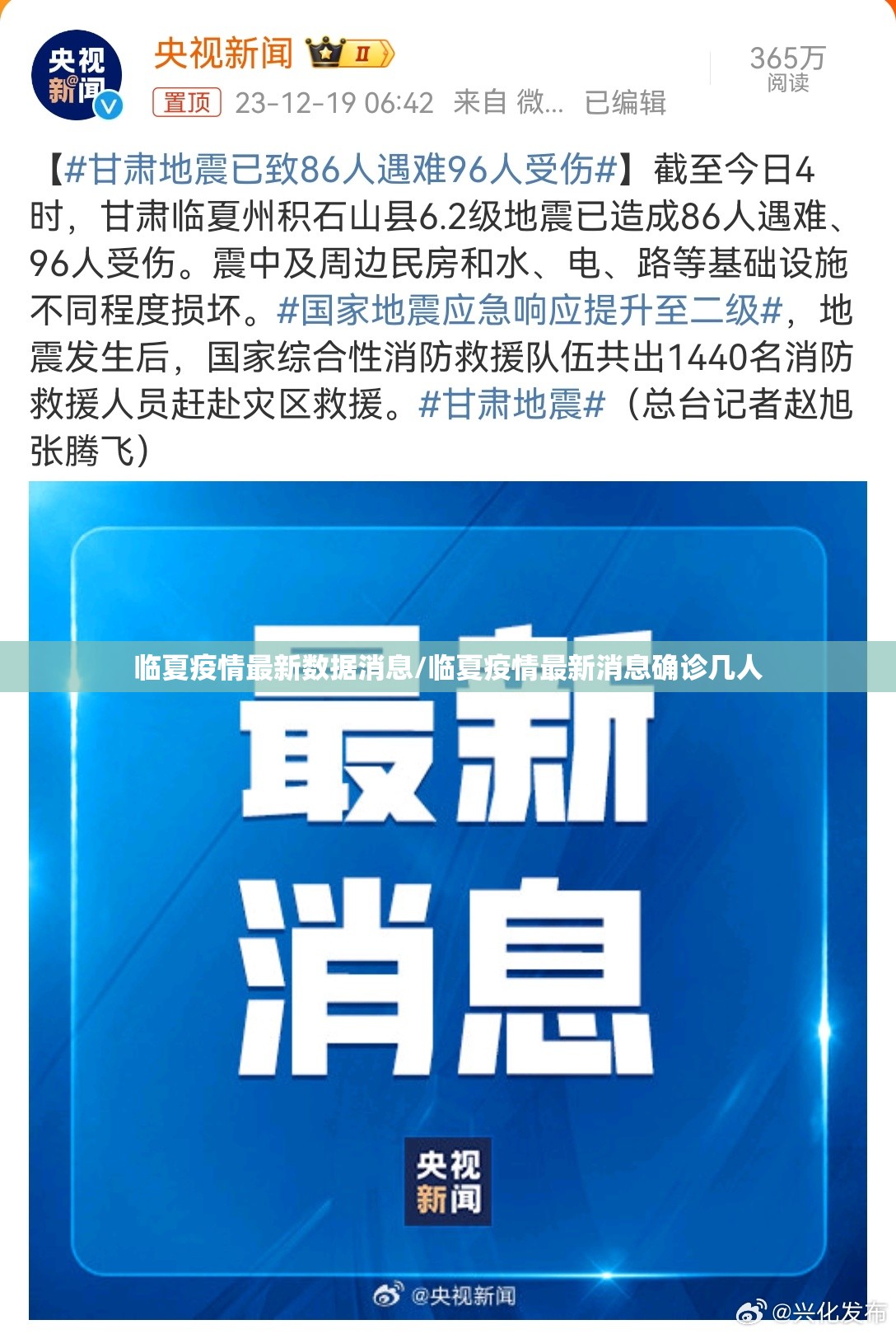 临夏疫情最新数据消息/临夏疫情最新消息确诊几人