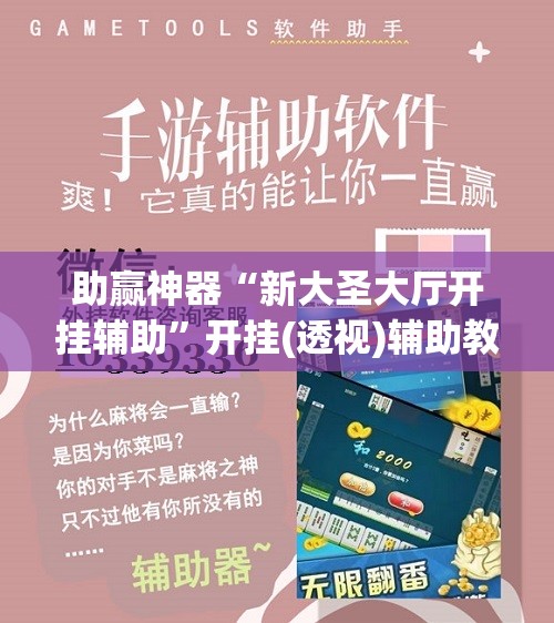 助赢神器“新大圣大厅开挂辅助”开挂(透视)辅助教程