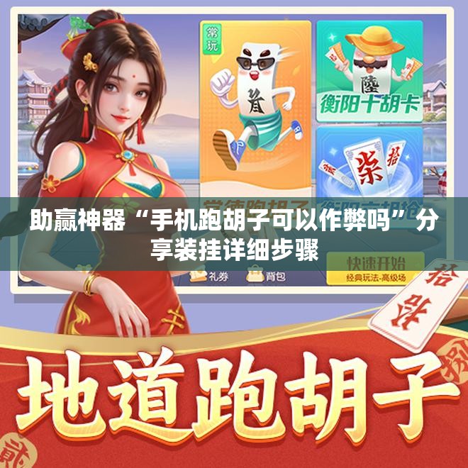助赢神器“手机跑胡子可以作弊吗”分享装挂详细步骤