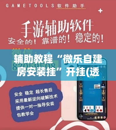 辅助教程“微乐自建房安装挂”开挂(透视)辅助神器