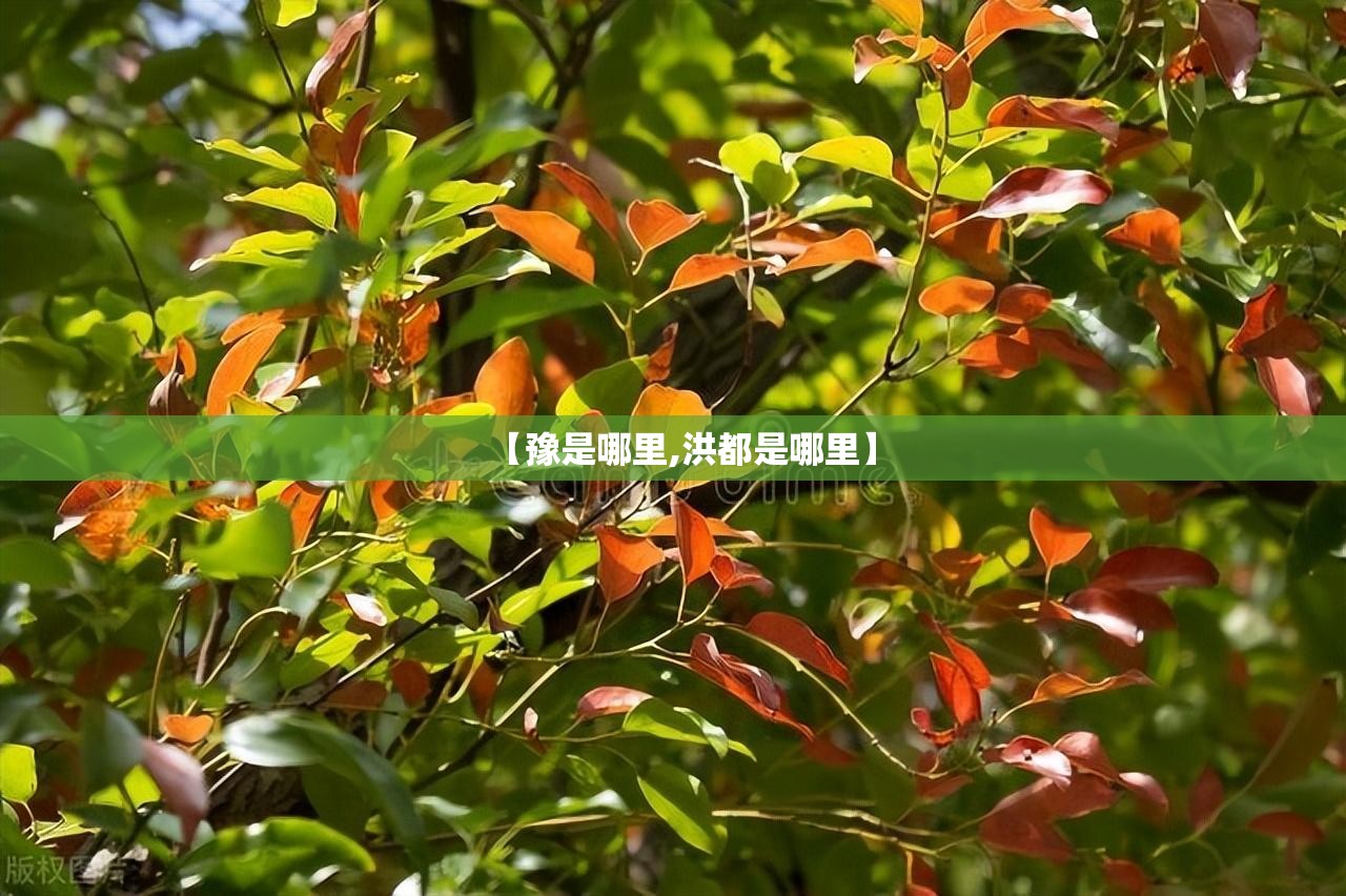 【豫是哪里,洪都是哪里】 【豫是哪里,洪都是哪里】