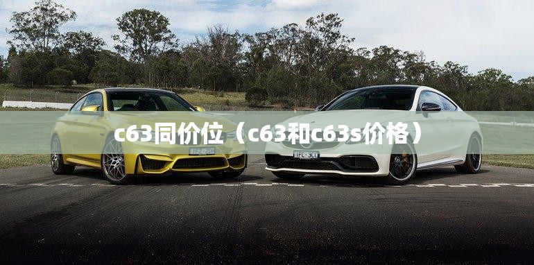 c63同价位（c63和c63s价格）