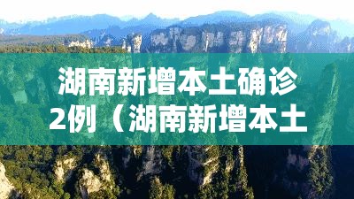湖南新增本土确诊2例(湖南新增本土确诊病例12例) 湖南新增本土确诊2例(湖南新增本土确诊病例12例)