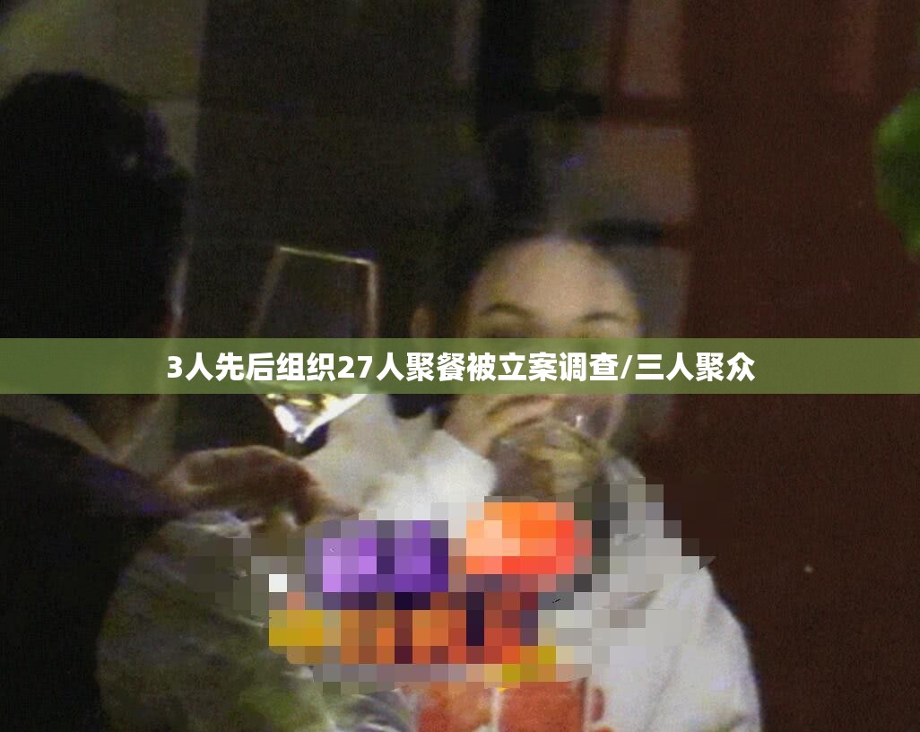 3人先后组织27人聚餐被立案调查/三人聚众 3人先后组织27人聚餐被立案调查/三人聚众