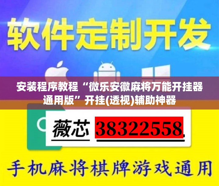 安装程序教程“微乐安徽麻将万能开挂器通用版	”开挂(透视)辅助神器