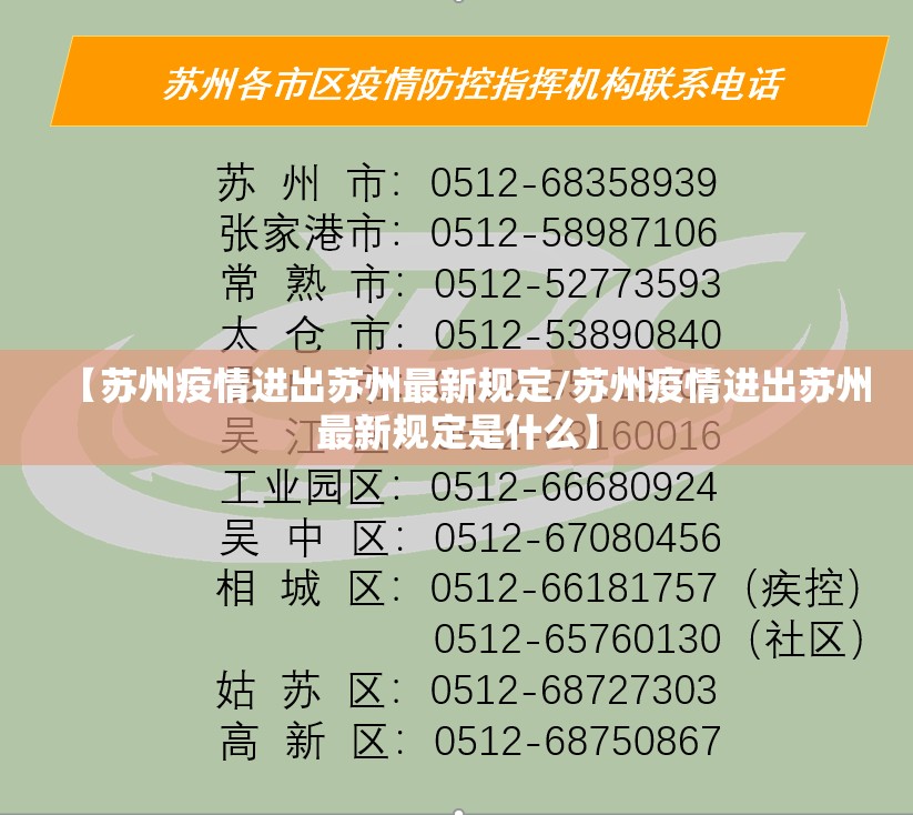 【苏州疫情进出苏州最新规定/苏州疫情进出苏州最新规定是什么】 【苏州疫情进出苏州最新规定/苏州疫情进出苏州最新规定是什么】