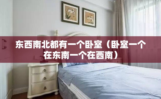 东西南北都有一个卧室(卧室一个在东南一个在西南) 东西南北都有一个卧室(卧室一个在东南一个在西南)
