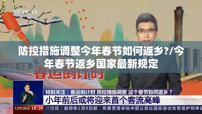 防控措施调整今年春节如何返乡?/今年春节返乡国家最新规定 防控措施调整今年春节如何返乡?/今年春节返乡国家最新规定