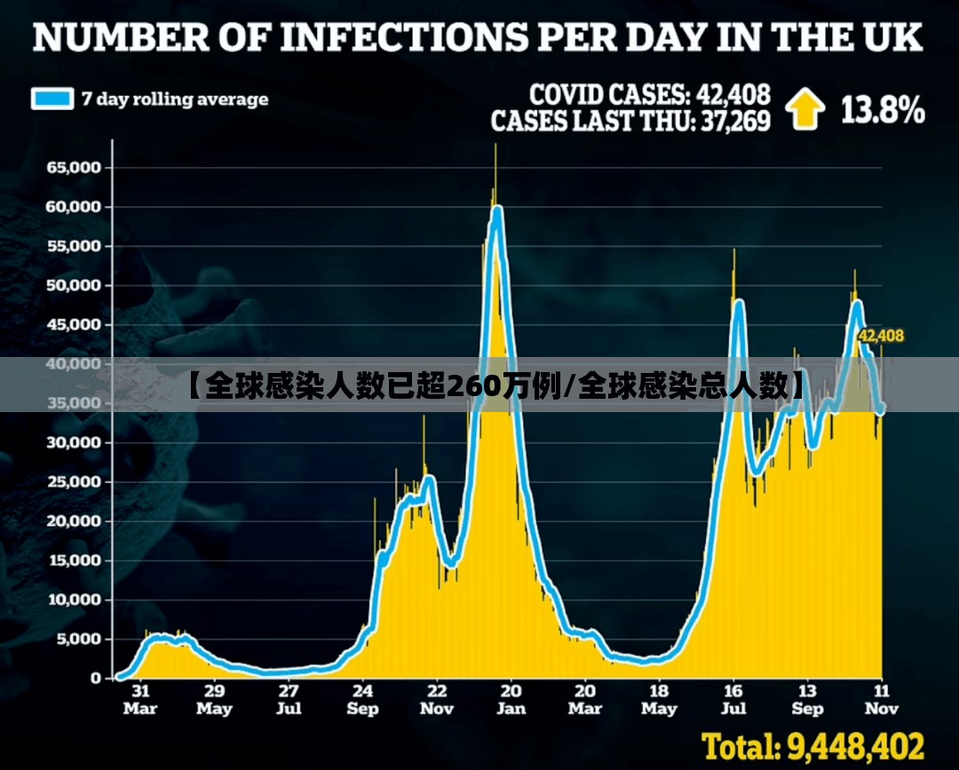 【全球感染人数已超260万例/全球感染总人数】