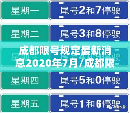 成都限号规定最新消息2020年7月/成都限号新规定2020时间段 成都限号规定最新消息2020年7月/成都限号新规定2020时间段