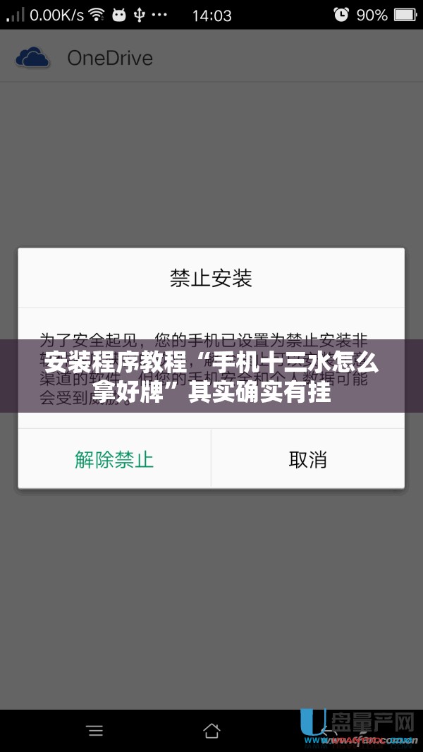 安装程序教程“手机十三水怎么拿好牌”其实确实有挂