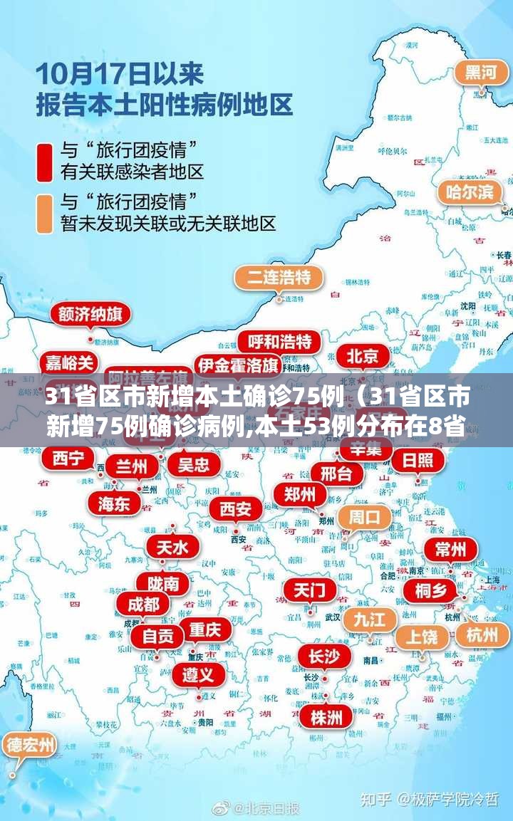31省区市新增本土确诊75例（31省区市新增75例确诊病例,本土53例分布在8省）