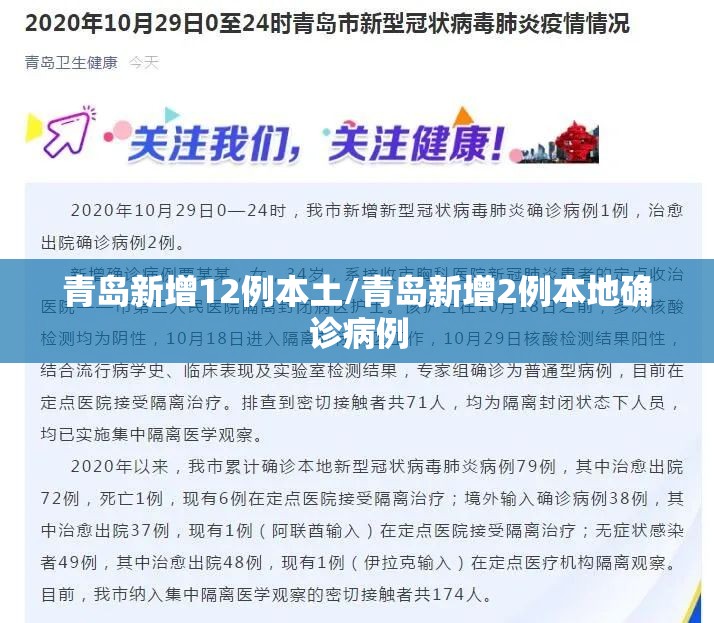 青岛新增12例本土/青岛新增2例本地确诊病例