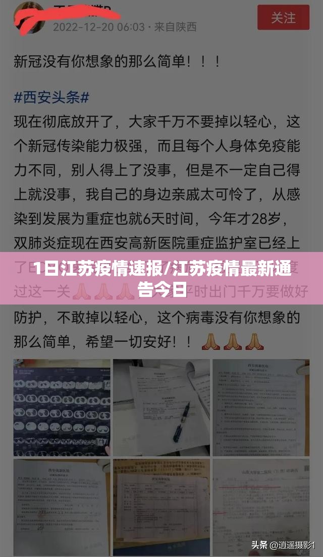 1日江苏疫情速报/江苏疫情最新通告今日 1日江苏疫情速报/江苏疫情最新通告今日