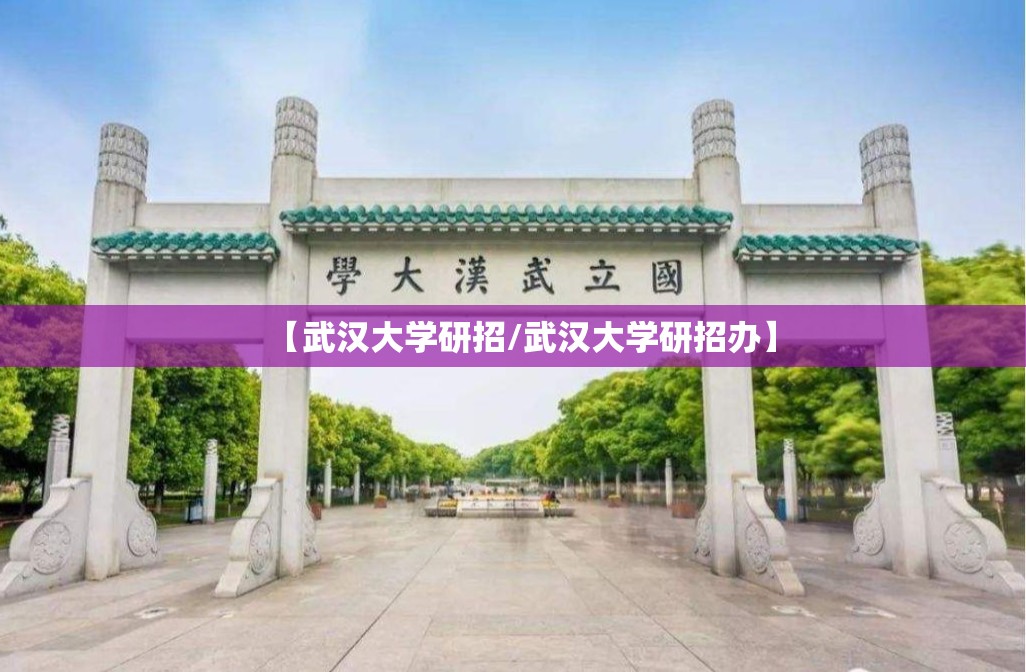 【武汉大学研招/武汉大学研招办】