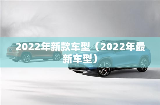2022年新款车型（2022年最新车型）