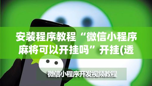 安装程序教程“微信小程序麻将可以开挂吗”开挂(透视)辅助神器