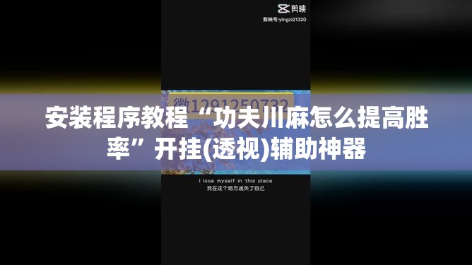 安装程序教程“功夫川麻怎么提高胜率”开挂(透视)辅助神器