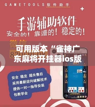 可用版本“雀神广东麻将开挂器ios版”分享装挂详细步骤