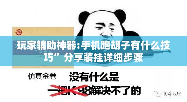 玩家辅助神器:手机跑胡子有什么技巧”分享装挂详细步骤