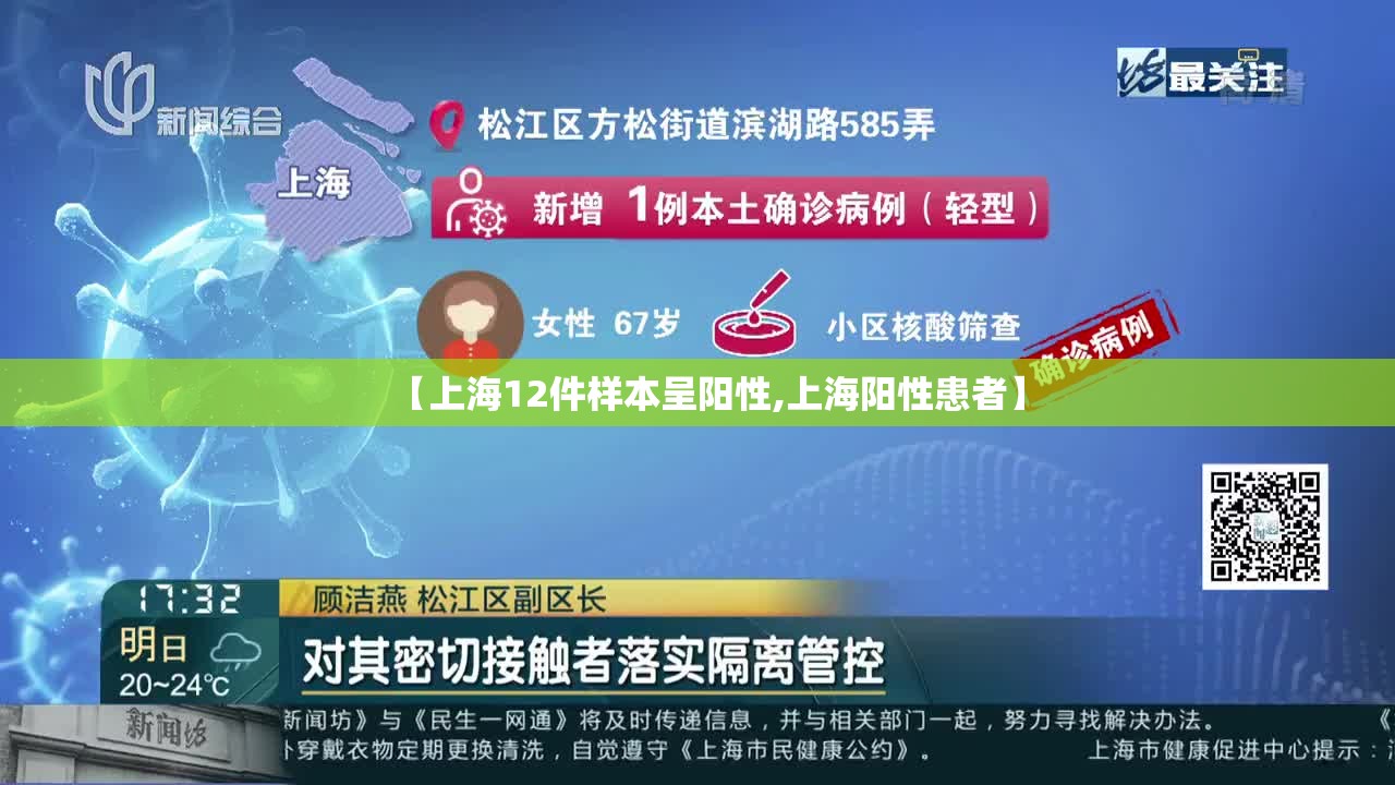 【上海12件样本呈阳性,上海阳性患者】