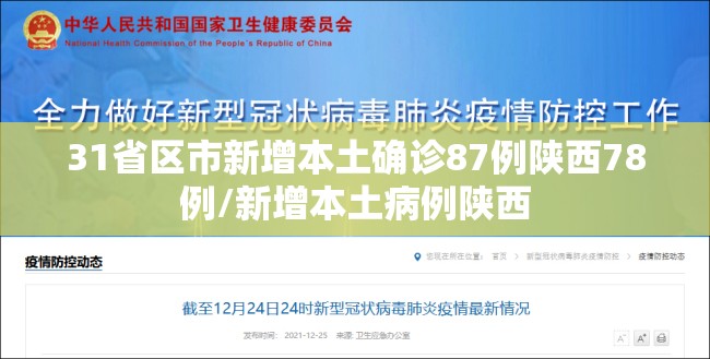 31省区市新增本土确诊87例陕西78例/新增本土病例陕西 31省区市新增本土确诊87例陕西78例/新增本土病例陕西