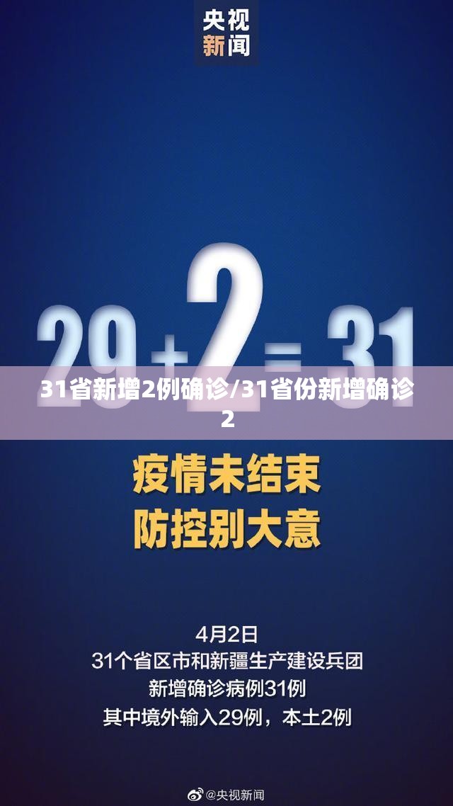 31省新增2例确诊/31省份新增确诊2 31省新增2例确诊/31省份新增确诊2
