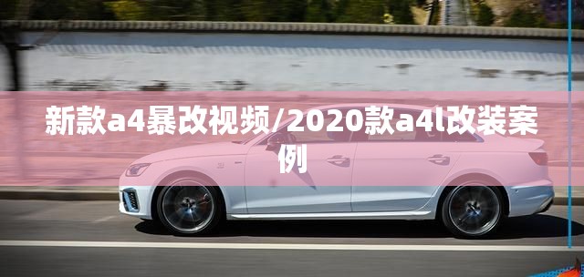 新款a4暴改视频/2020款a4l改装案例