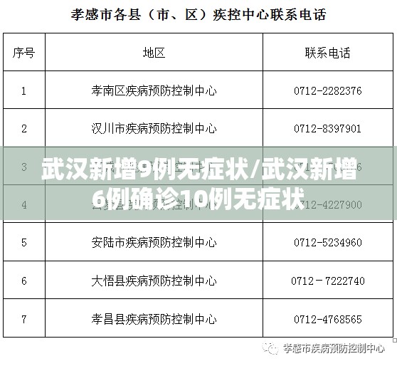 武汉新增9例无症状/武汉新增6例确诊10例无症状 武汉新增9例无症状/武汉新增6例确诊10例无症状